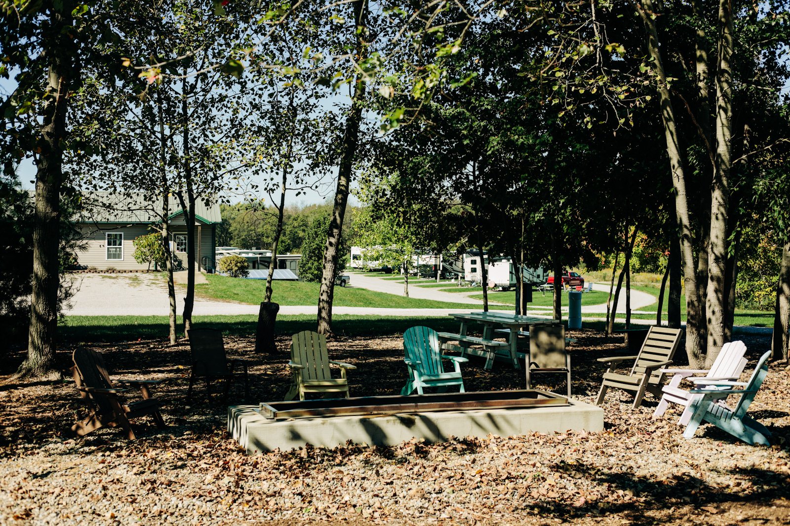 Home Firepit Daytime